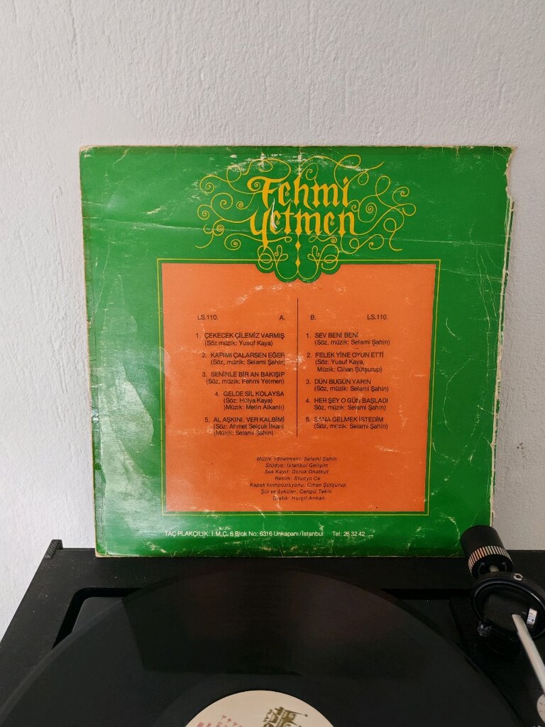 Fehmi Yetmen & Sevgilerimle LP - 2