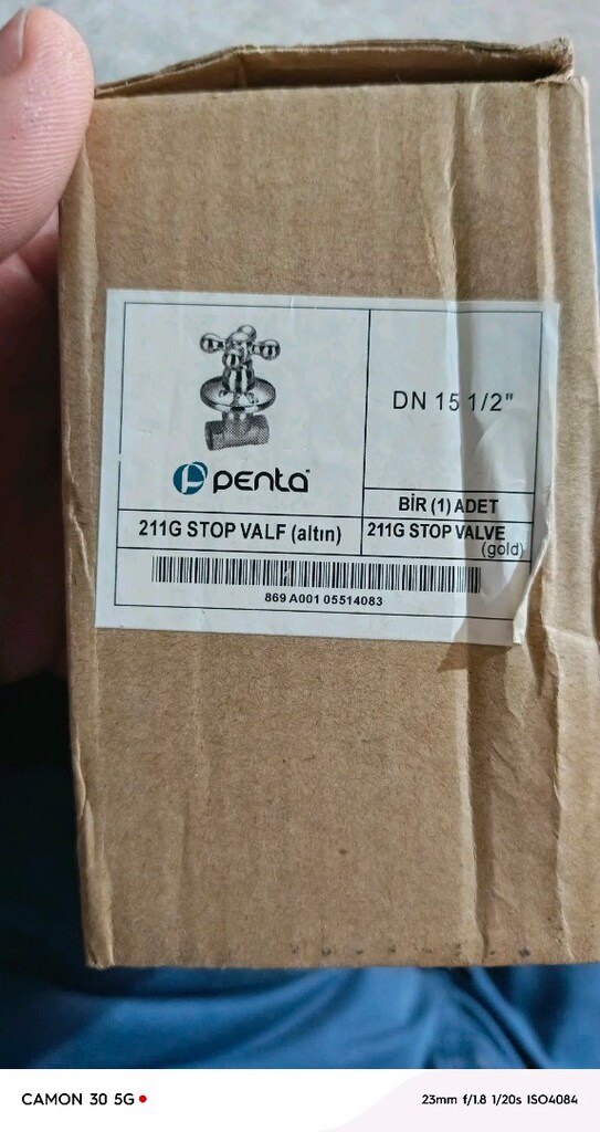 penta ankastre valf - 2