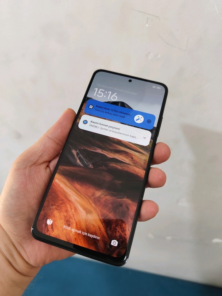 note 12 pro 256gb 8+8gb kayitli takas olur - 2