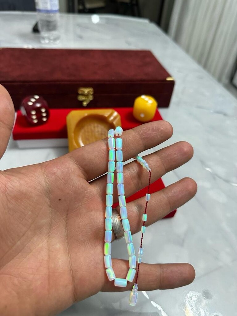 Bebek Mavisi Usta İşçilikli Opal - 3