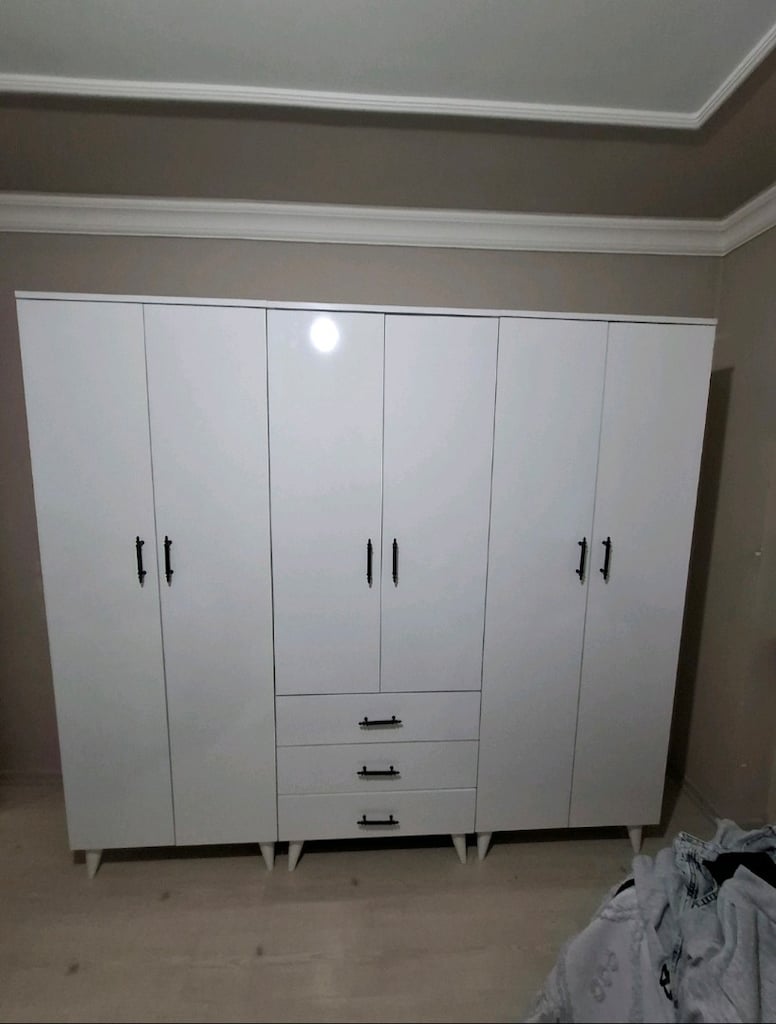 *SIFIR*dolap gardırop elbise dolabı gardolap NAKLİYE BİZDEN - 5