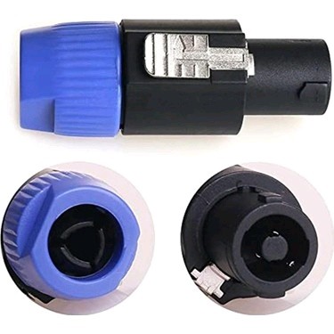 Spekon Erkek Fiş 4 Pin Jak Konnektör (4 Adet) - 2
