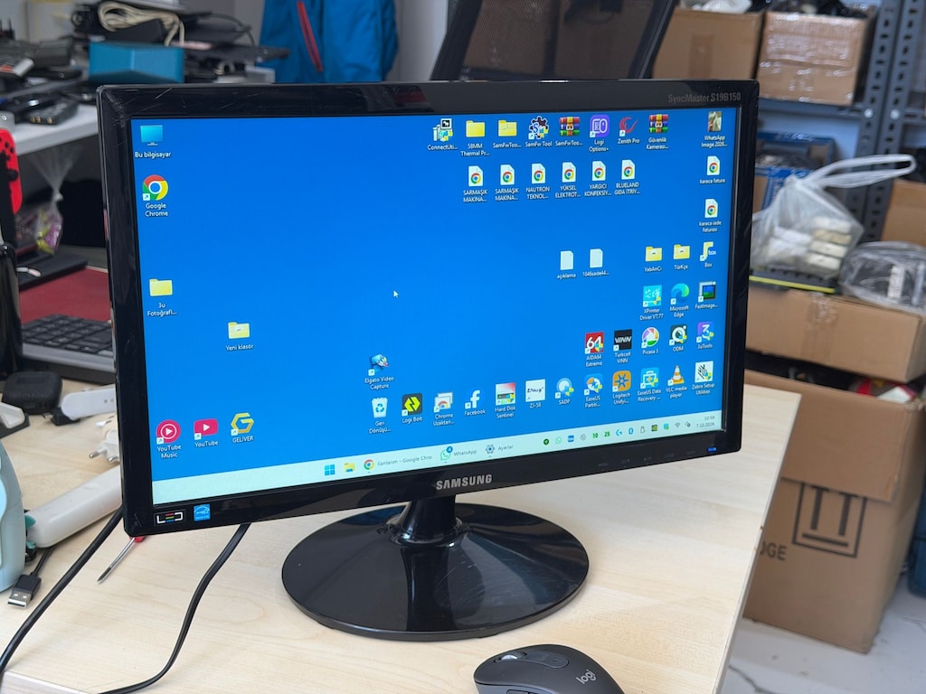 SAMSUNG 18,5'' S19B150N GENİŞ EKRAN LED MONİTÖR - 5