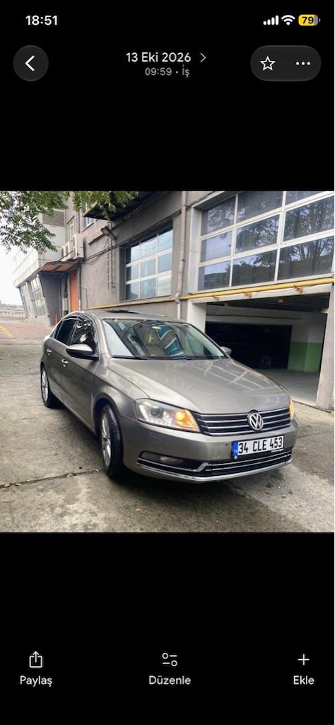 2013 Passat 2.0 TDİ Oto. DSG Highline 140 HP K.Isıtma Sunroof - 6