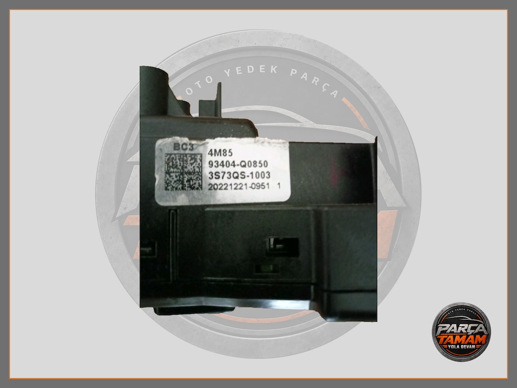 HYUNDAİ İ20 BAYON FAR SİNYAL SİLECEK KOLU KOMPLE 93404Q0850 - 7
