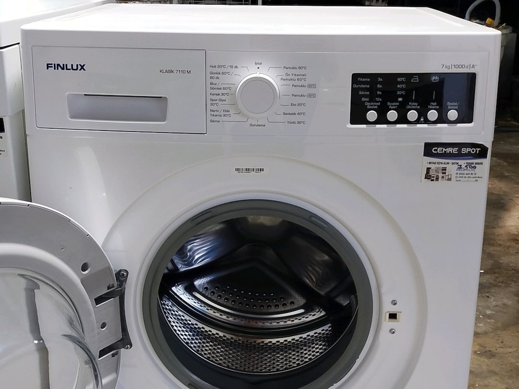 VESTEL 7 KG ÇAMAŞIR MAKİNESİ İZMİR İÇİ 3 AY GARANTİMİZ VARDIR - 4