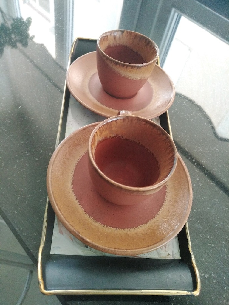 İkili kahva fincanı - 3