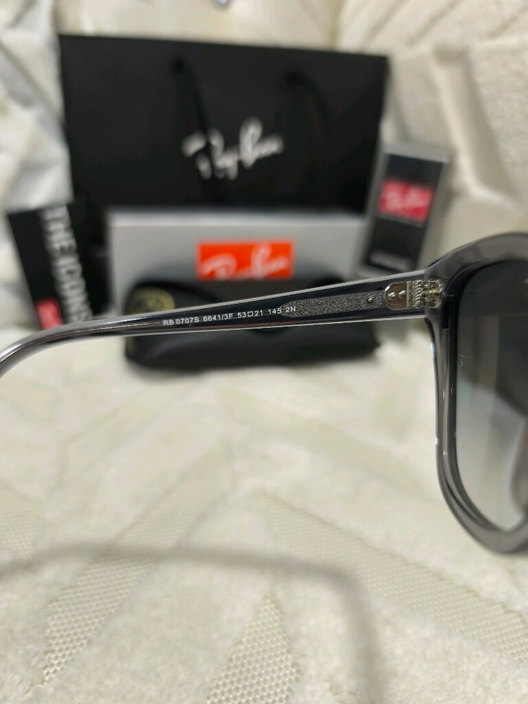 Ray-Ban 0707S Blue Yarı Şeffaf Güneş Gözlüğü - 7