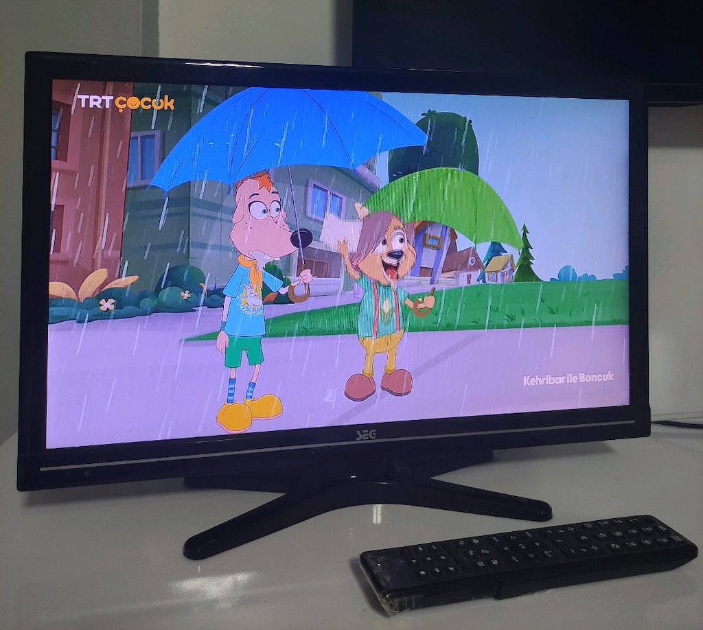 LED TV 55 ekran uydu alıcılı sorunsuz temiz - 4