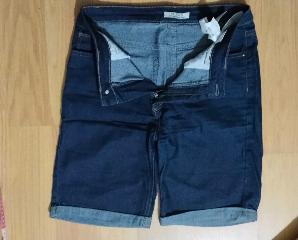 jeans kot şort kısa - 2