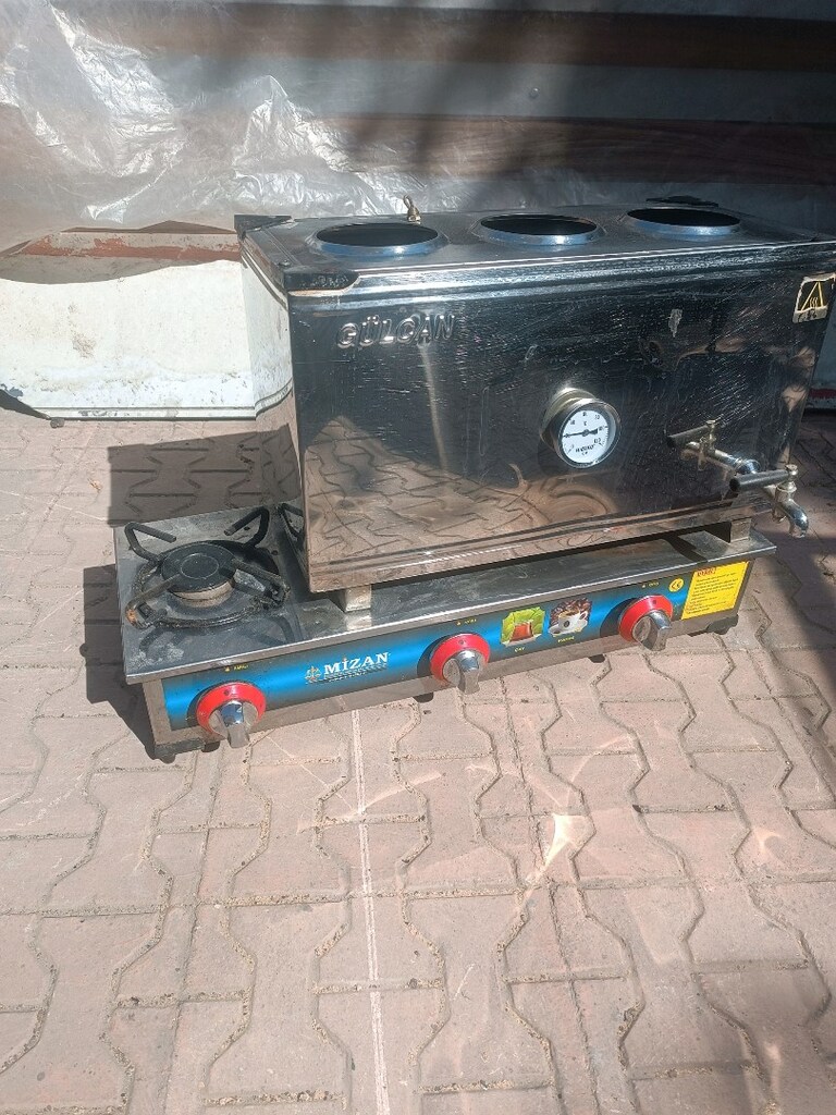 endüstriyel sanayi tipi çay kazanı semaver çayı kafeterya cafe pastane - 4