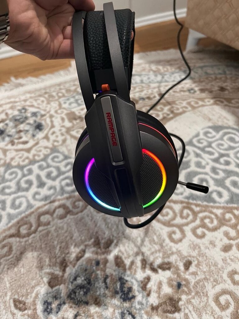 Rampage RM-K6 Stark USB 7.1 RGB Oyuncu Kulaklığı - 3