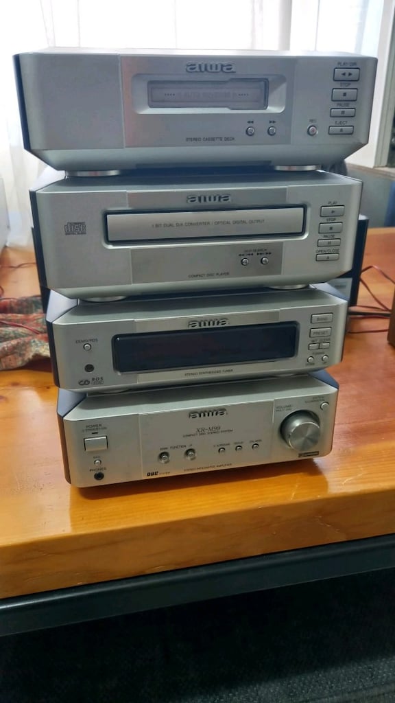 AİWA XR-M99 DECK MÜZİK SETI GÖVDE - 10