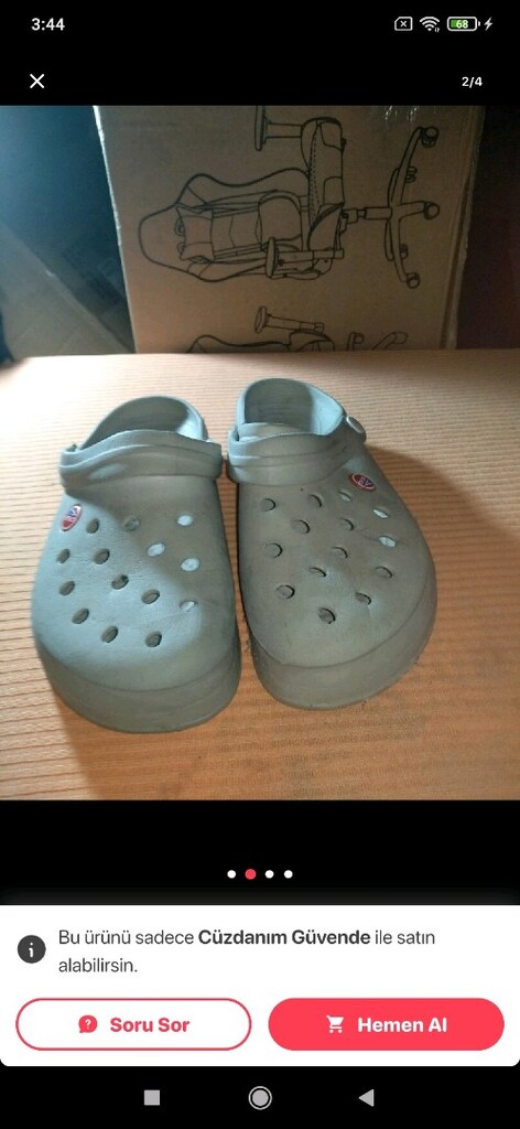 CFLEX CROCS TERLİK 37 NUMARA - 2