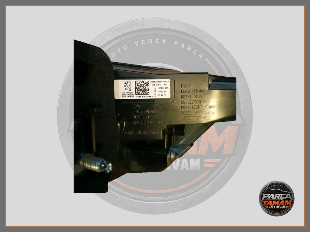 PEUGEOT 308 SOL DIŞ STOP ECO LED SERİ 9835299480 - 3