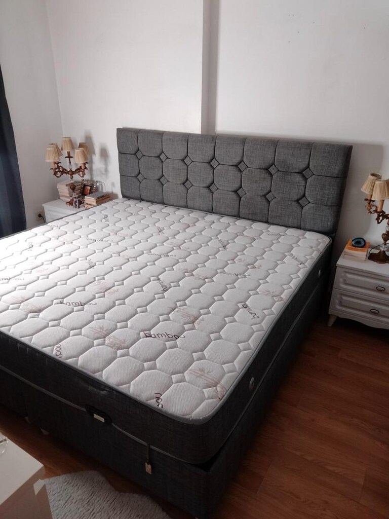 200 x 200 Çift Kişilik Büyük Yatak Lüx Yatak Ortopedik Rahat Yatak - 3