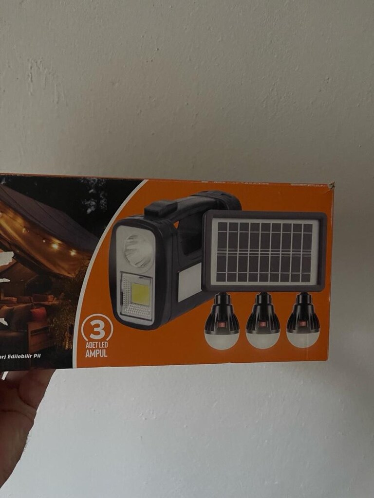 sıfır kapalı kutu solar bağ bahçe her yerde kullanılır set halinde - 3