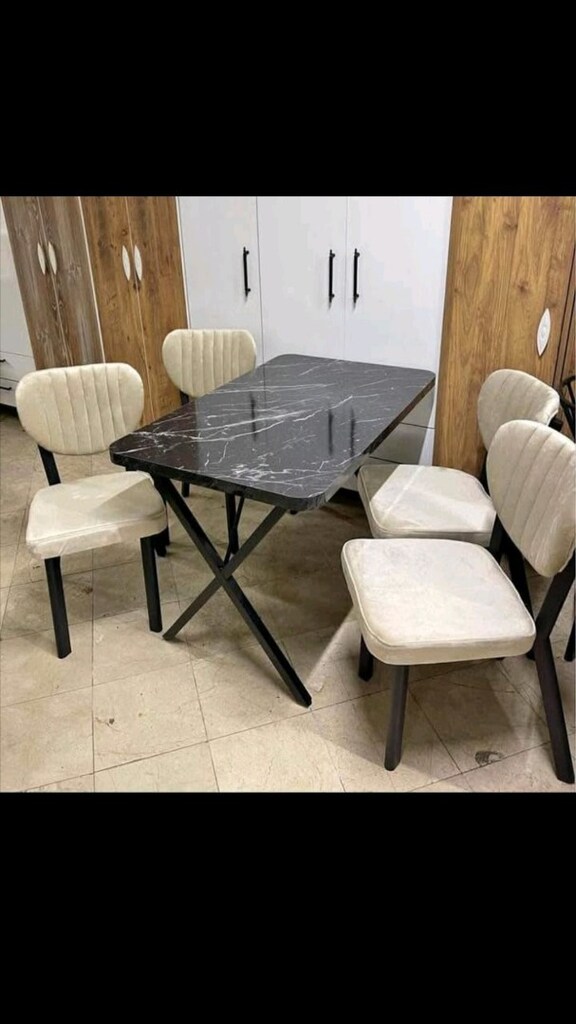sıfır ürün 4 kişilik masa sandalye kapıda ödeme ücretsiz kargo - 5