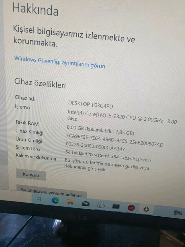Masaüstü Bilgisayar - 3