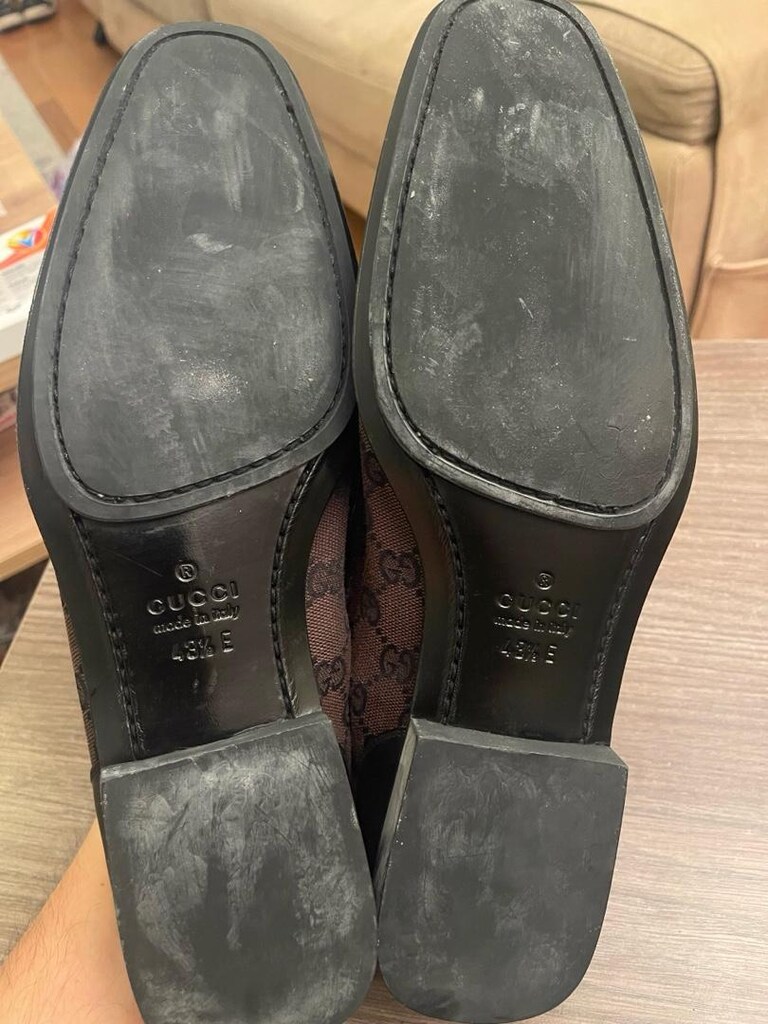 GUCCİ Canvas Loafer Casual Shoes for Men - 5