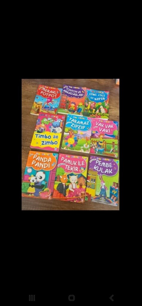 çocuk kitap setleri(ilk okula uyumlu) adet set - 7