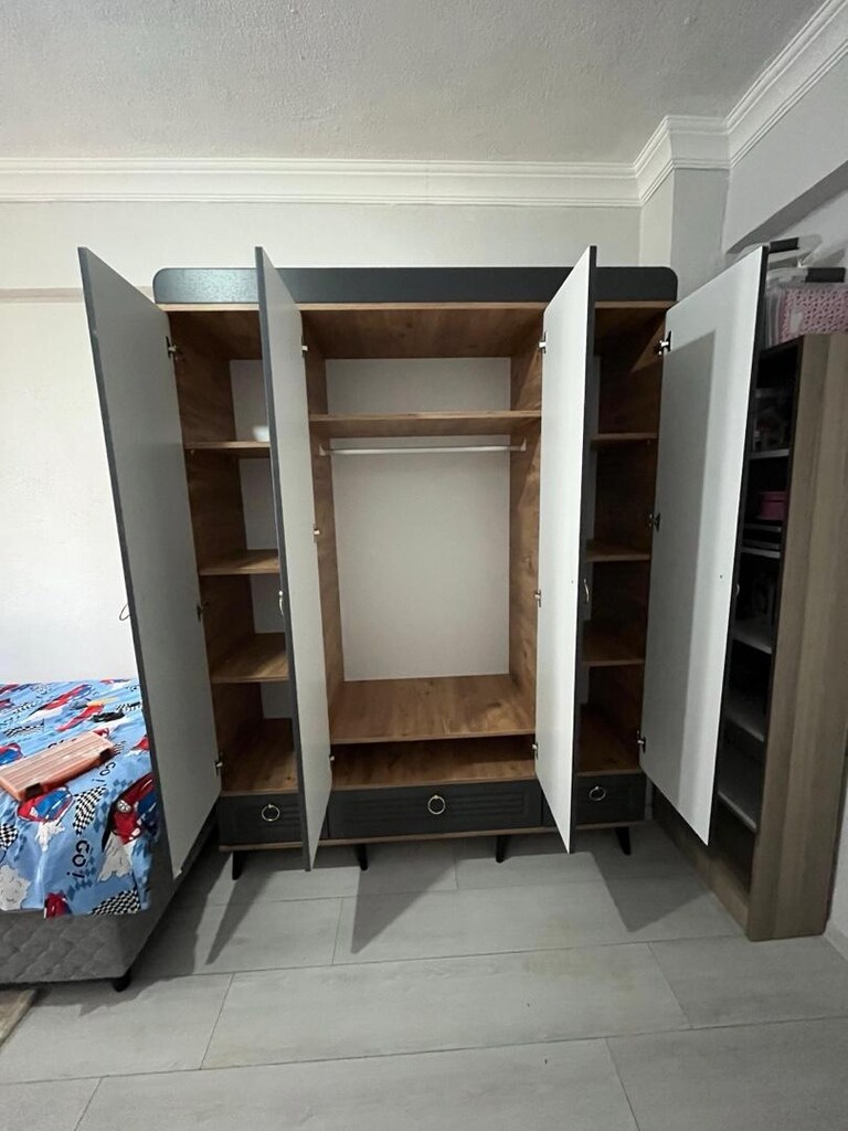sıfır ürün 4 kapaklı gardrop müşterimize hayırlı olsun - 2