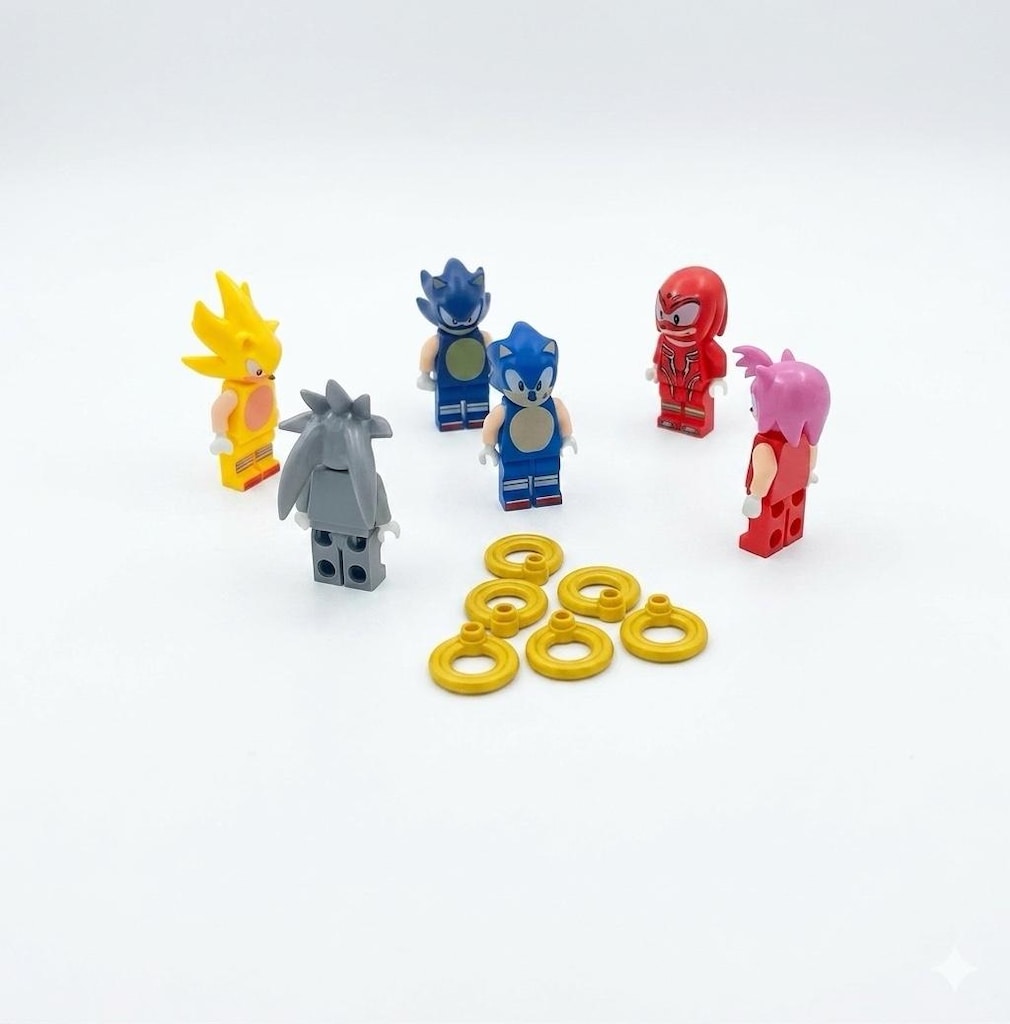 Lego kirpi sonic ve arkadaşları minifigürleri - 7