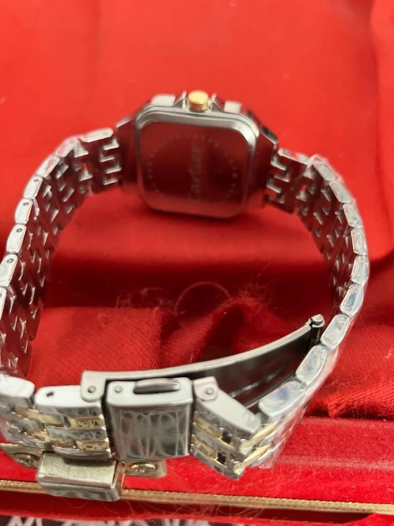 Cartier Yeşil Kare kadın Kol Saati … - 3
