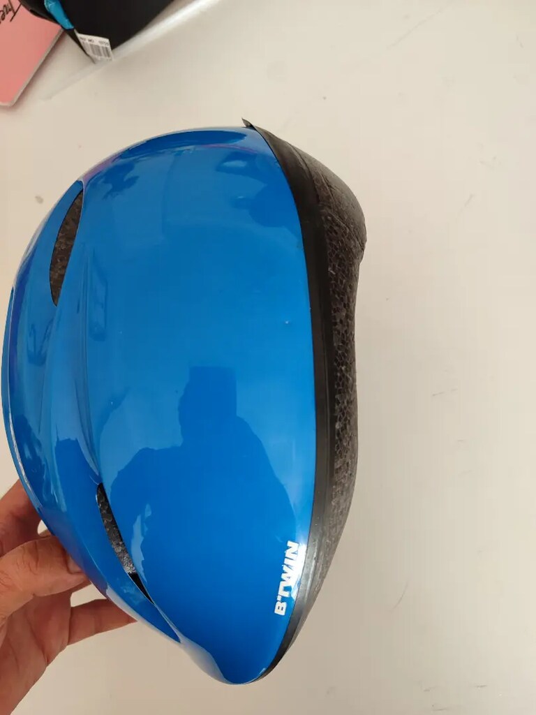 Decathlon btwin bisiklet kaskı temiz sorunsuz - 3
