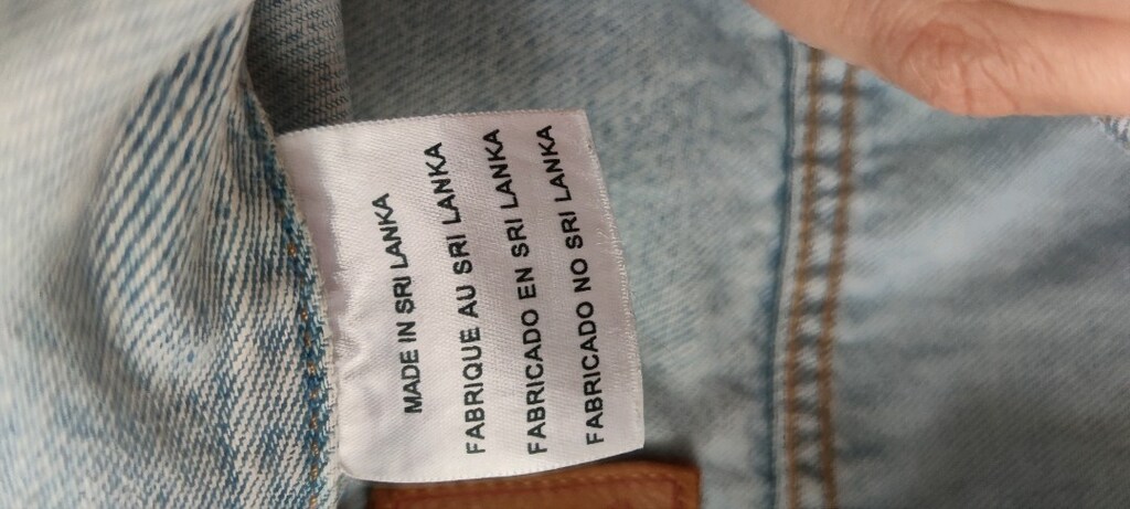 Düğmeli Kadın Denim Ceket - 6