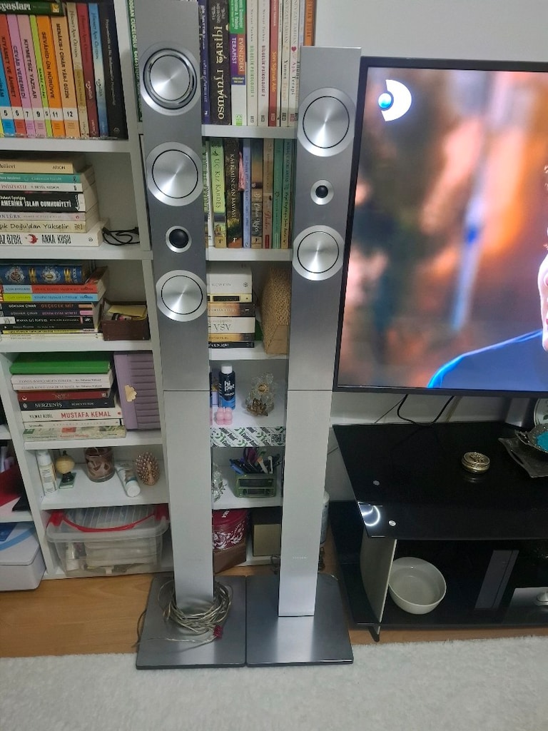 samsung ev sinamasistemi 5x1 kolon sistemi 2 parcası eksik setten - 2