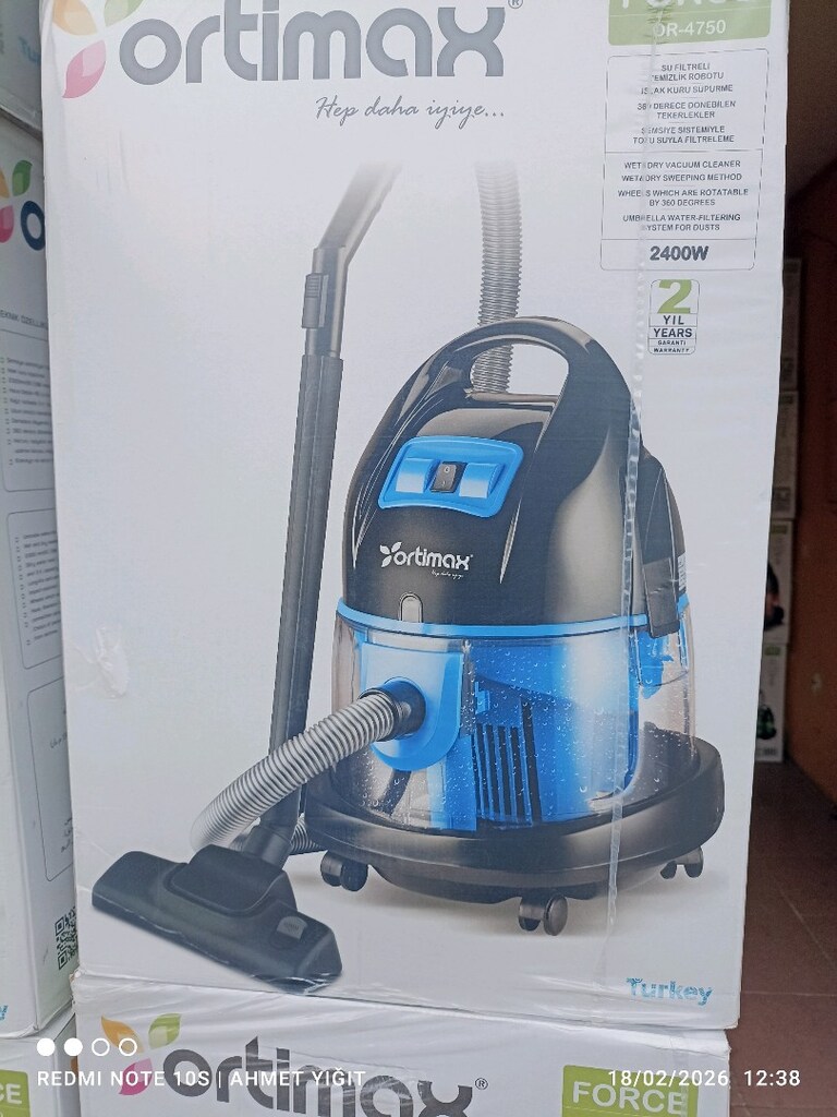 ortimax süpürge makinesi - 2