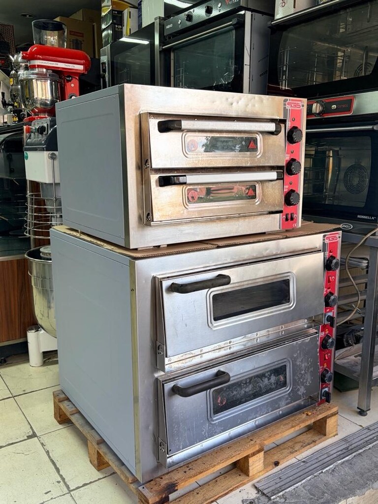 SGS 6868 Elektrikli Pizza Fırını / Çift Katlı Taş Tabanlı Fırın - 7