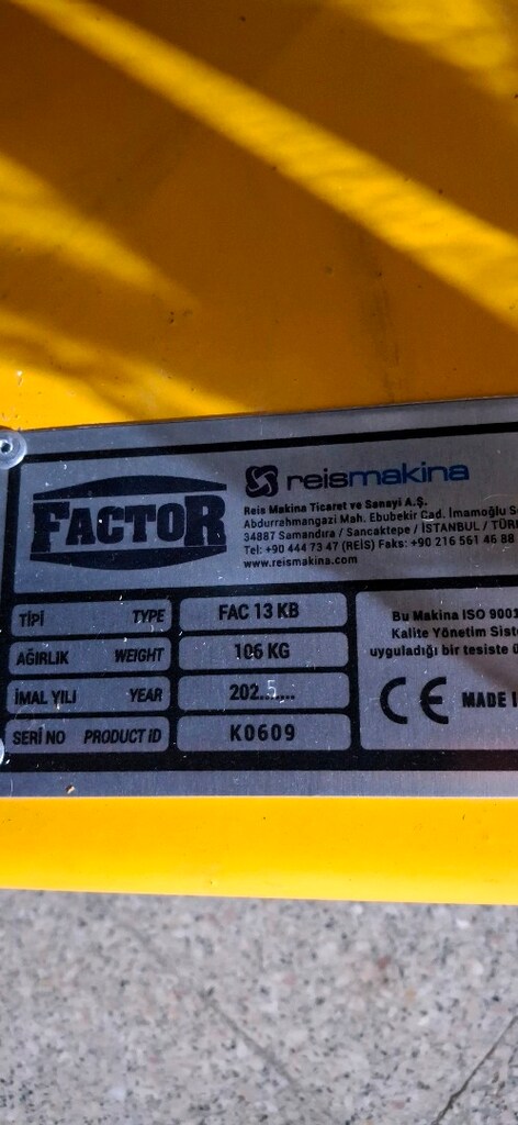 ASFALT BETON VE DERZ KESME MAKİNASI 16 HP FACTOR BENZİNLİ - 4