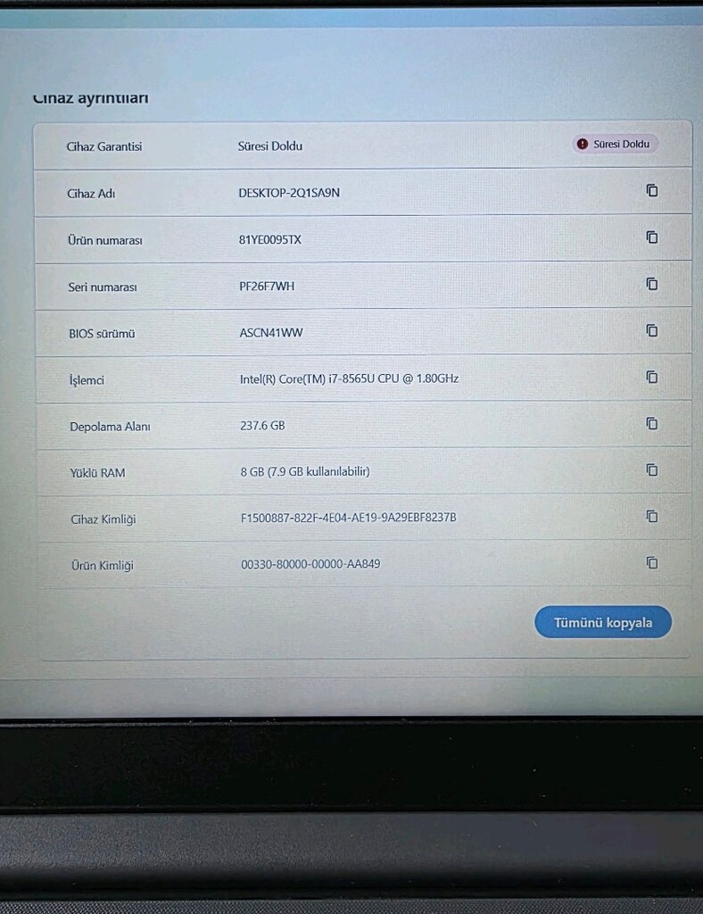 lenovo laptop i7 işlemci - 2