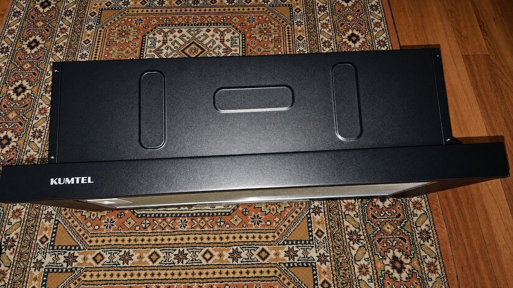 KUMTEL DS6-905 Sürgülü Aspiratör - Siyah - 2