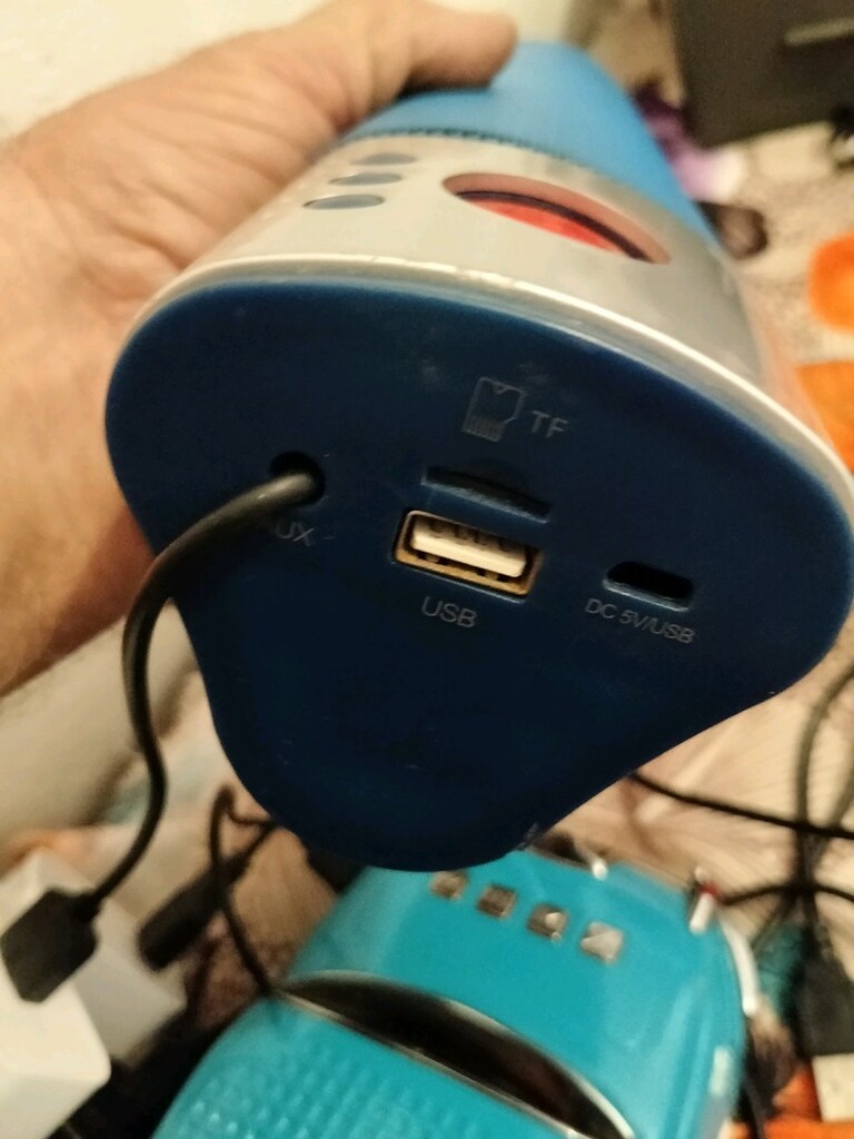 şarjı Bluetooth ses bombası 50 cm boy - 4