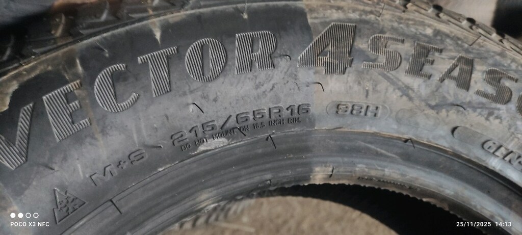 215 65 16 GOODYEAR TEK ADET - 10