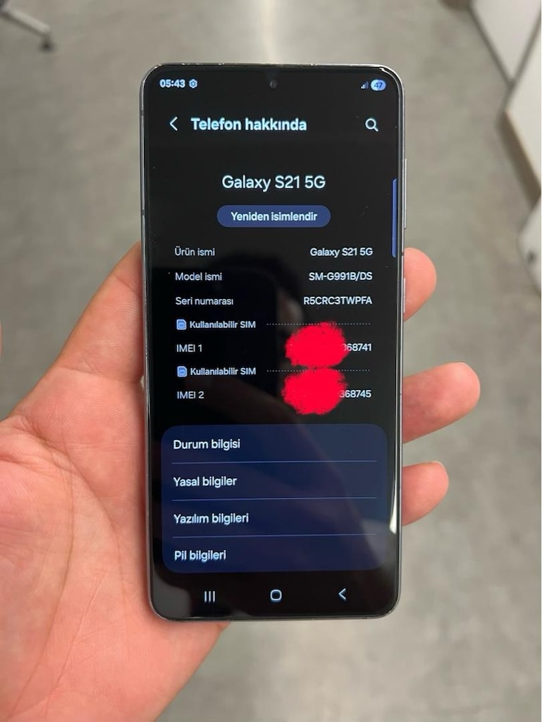 Samsung S21 5G 8/128 GB Orjinal TR Cihaz - 7