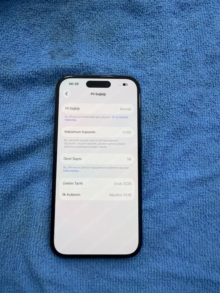İPHONE 16 128GB PİL:100 - 2