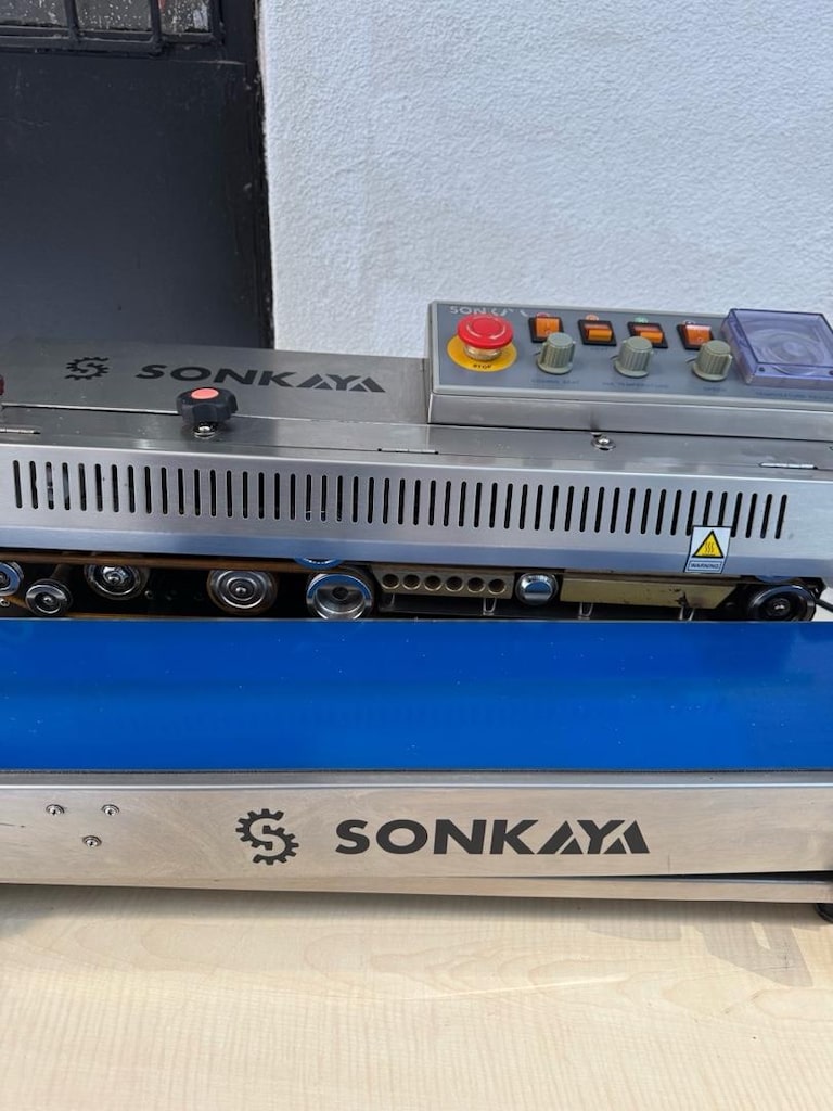 Sonkaya SMAPY310 Paslanmaz Konveyörlü Poşet Yapıştırma & Tarih Kodlama - 2