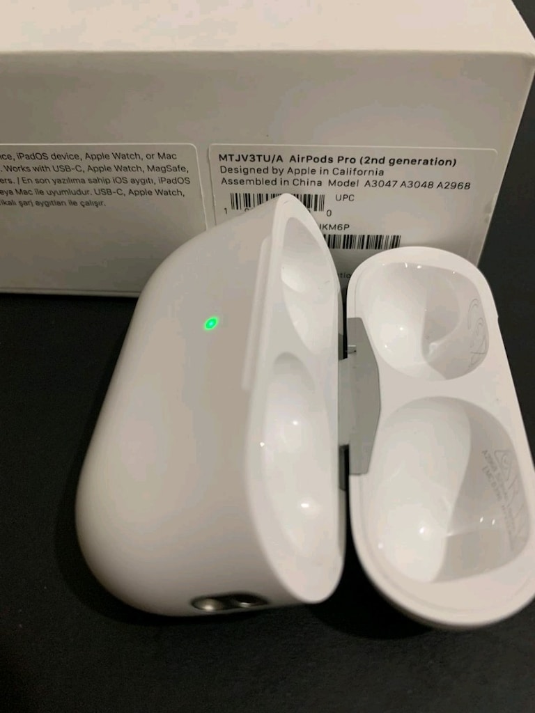 ORİJİNAL Airpods Pro 2 ŞARJ KUTUSU A3047-3048-2968 TYPE-C KUTU - 7
