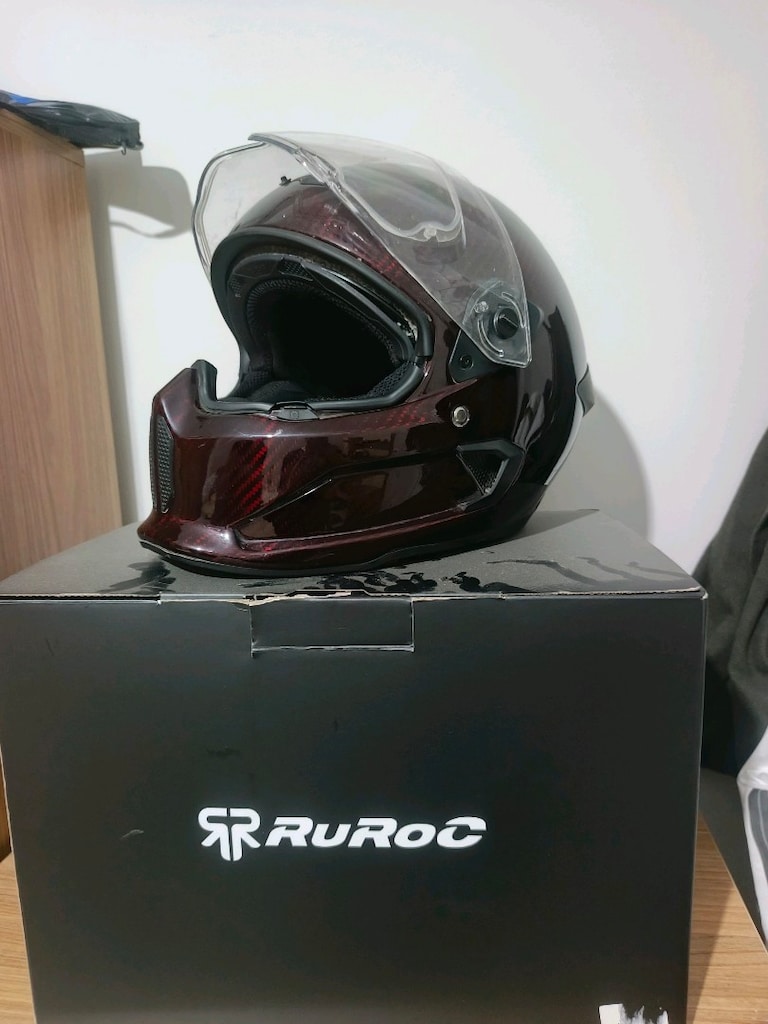 Ruroc karbonfiber kask Atls 4.0