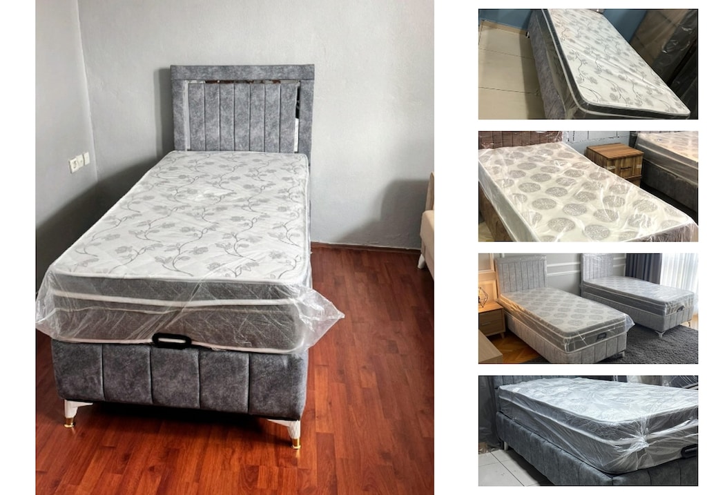 tek kişilik baza başlık yatak vqmodrqxnf - 3