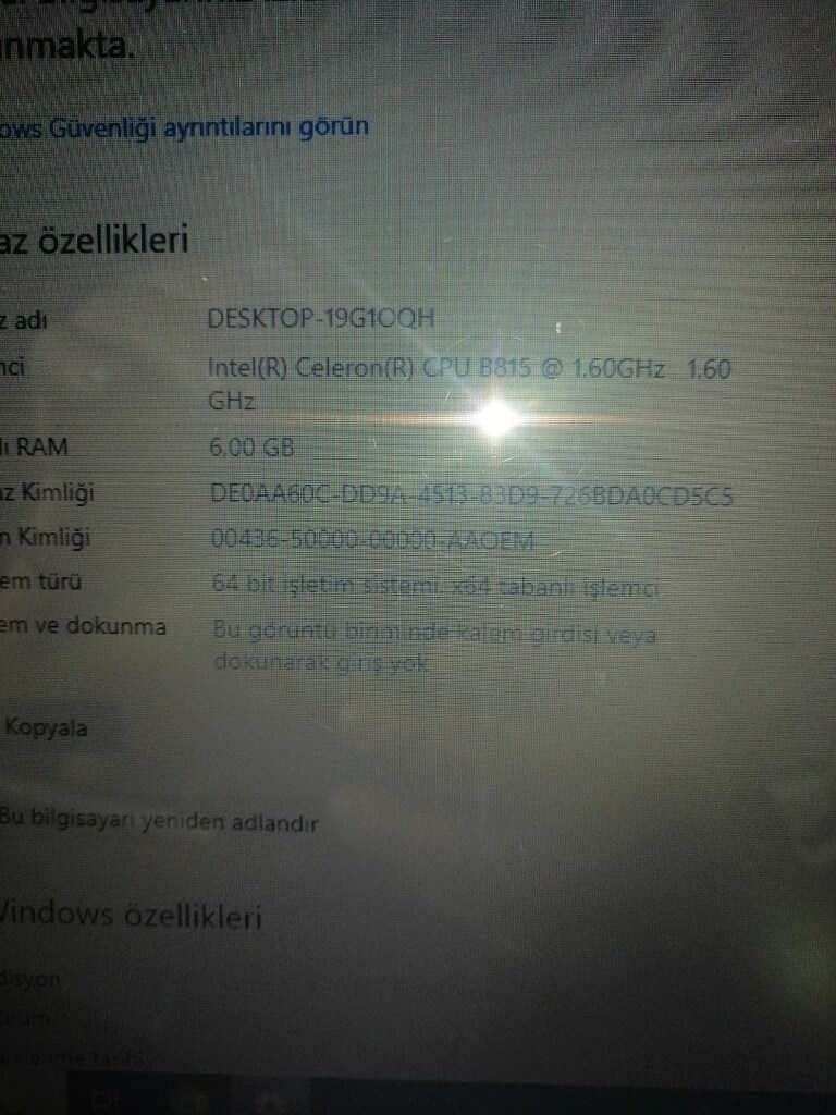 Acer i3 işlemci laptop i - 3