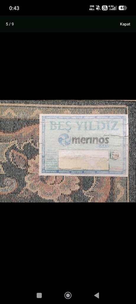 merinos halı - 4