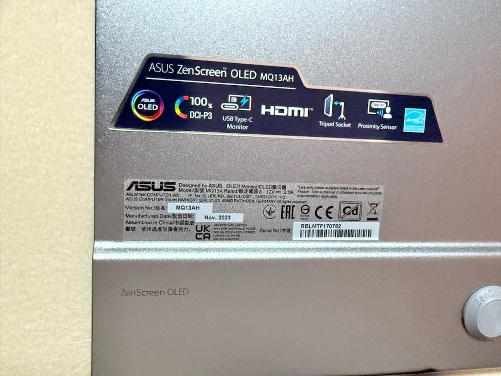 ASUS ZenScreen OLED Monitör - 7
