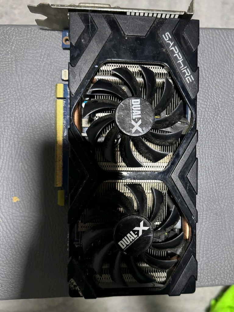 Sapphire 7850 256 2 GB ekran kartı arızalı - 3