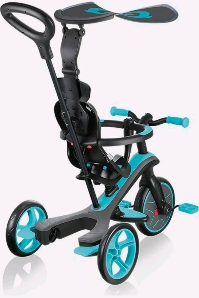 GLOBBER Explorer 4in1 Çocuk Bisikleti - Mavi - 3