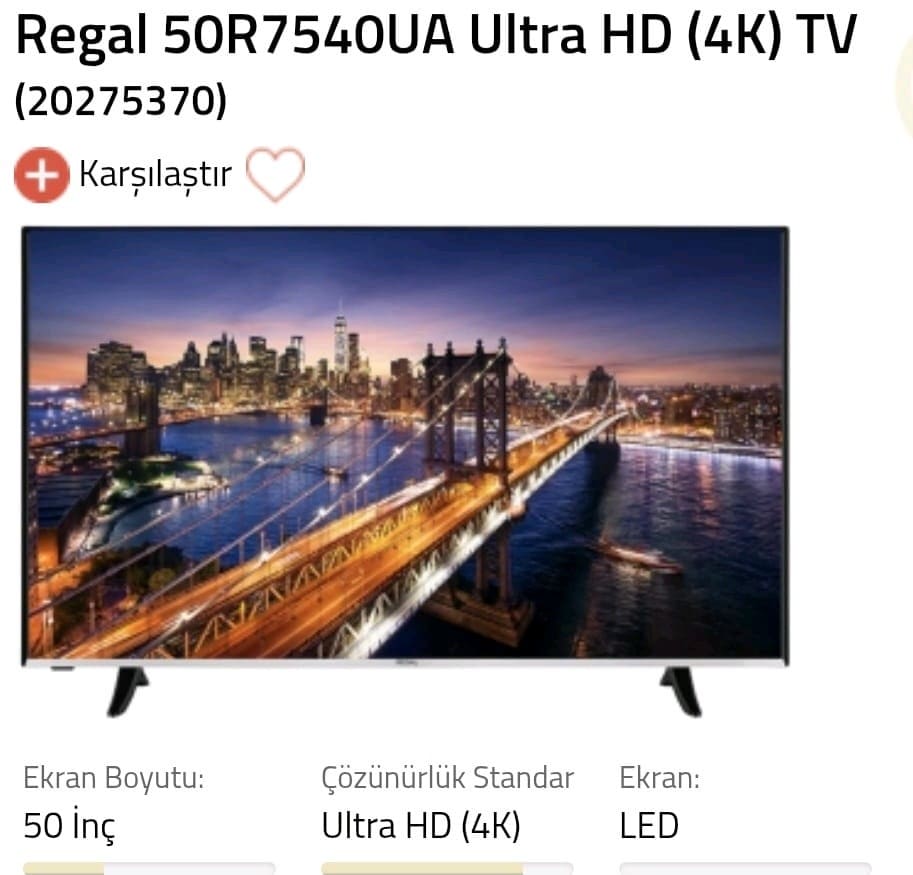 50 inç 4kuhd regal televizyon - 5